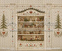 Nordic Folk Christmas Bookcase (WM)