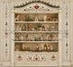 Nordic Folk Christmas Bookcase (WM)