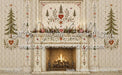 Nordic Folk Christmas Fireplace (WM)