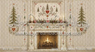 Nordic Folk Christmas Fireplace (WM)