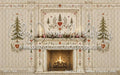 Nordic Folk Christmas Fireplace (WM)