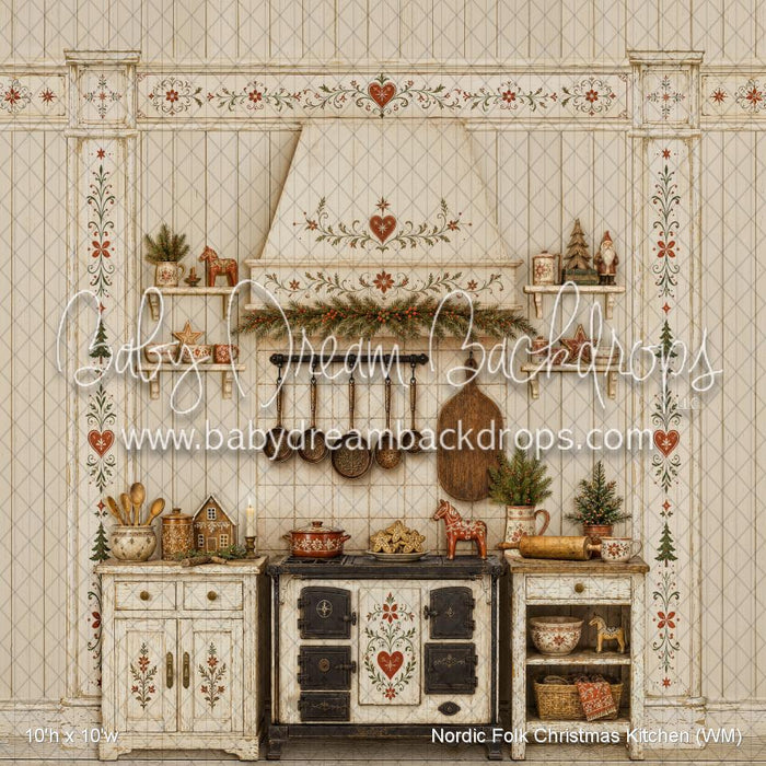 Nordic Folk Christmas Kitchen (WM)