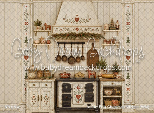 Nordic Folk Christmas Kitchen (WM)
