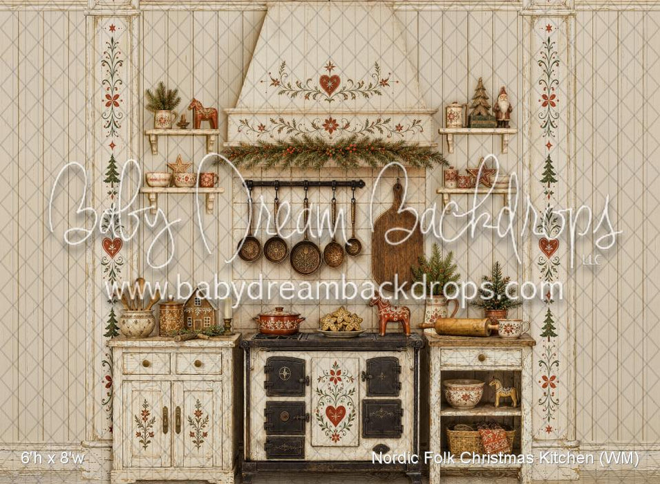 Nordic Folk Christmas Kitchen (WM)