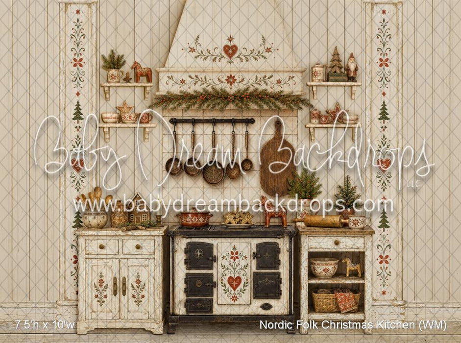 Nordic Folk Christmas Kitchen (WM)