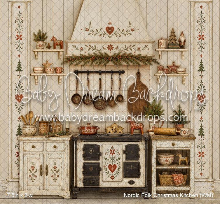 Nordic Folk Christmas Kitchen (WM)