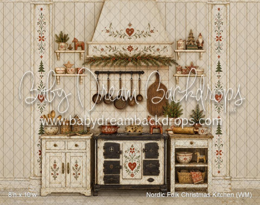 Nordic Folk Christmas Kitchen (WM)