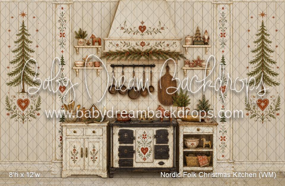 Nordic Folk Christmas Kitchen (WM)