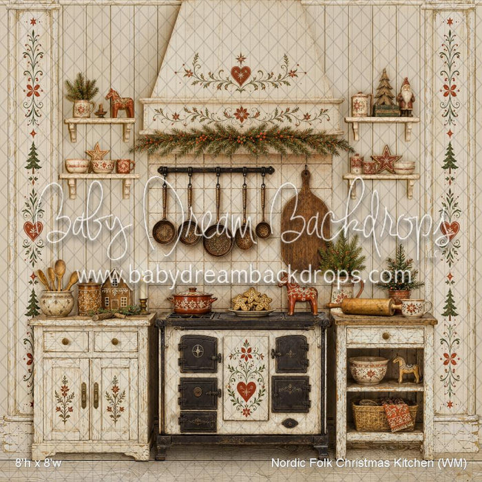 Nordic Folk Christmas Kitchen (WM)