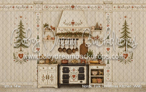 Nordic Folk Christmas Kitchen (WM)