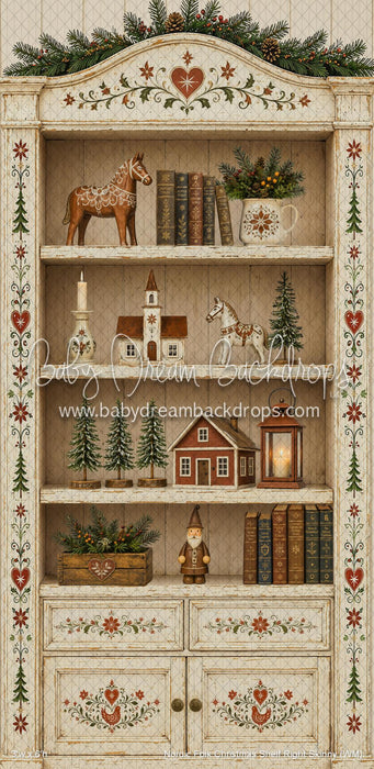 Nordic Folk Christmas Shelf Right Skinny (WM)