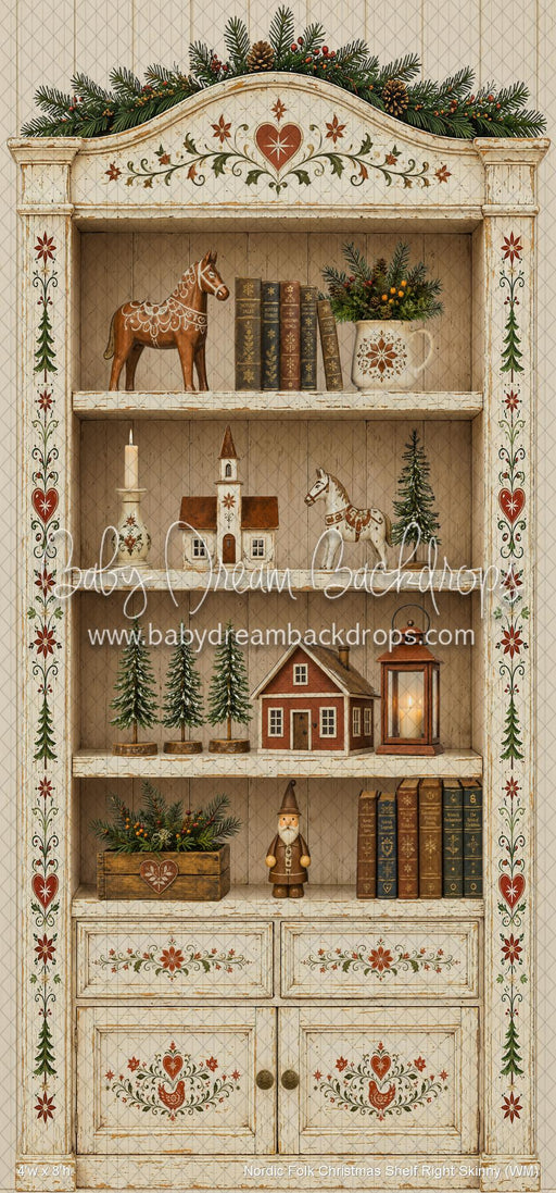 Nordic Folk Christmas Shelf Right Skinny (WM)