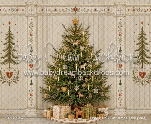 Nordic Folk Christmas Tree (WM)
