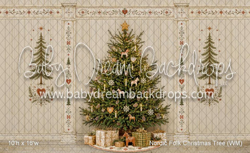 Nordic Folk Christmas Tree (WM)