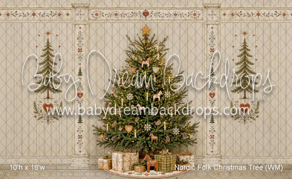 Nordic Folk Christmas Tree (WM)