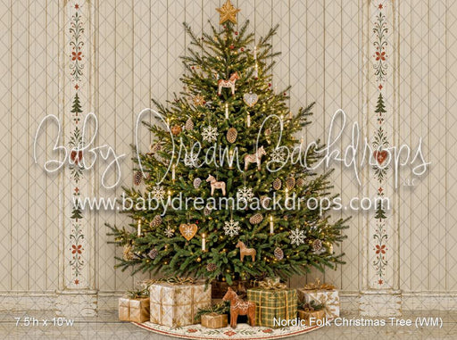 Nordic Folk Christmas Tree (WM)