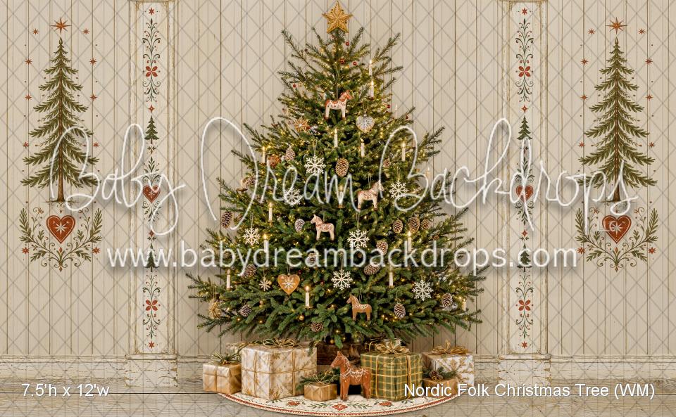 Nordic Folk Christmas Tree (WM)