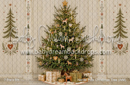 Nordic Folk Christmas Tree (WM)