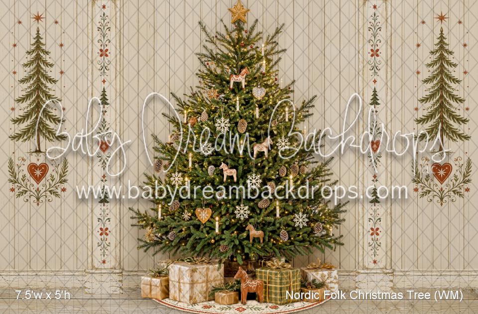 Nordic Folk Christmas Tree (WM)