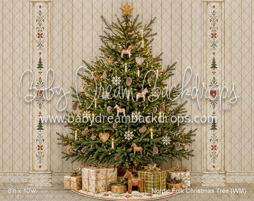 Nordic Folk Christmas Tree (WM)