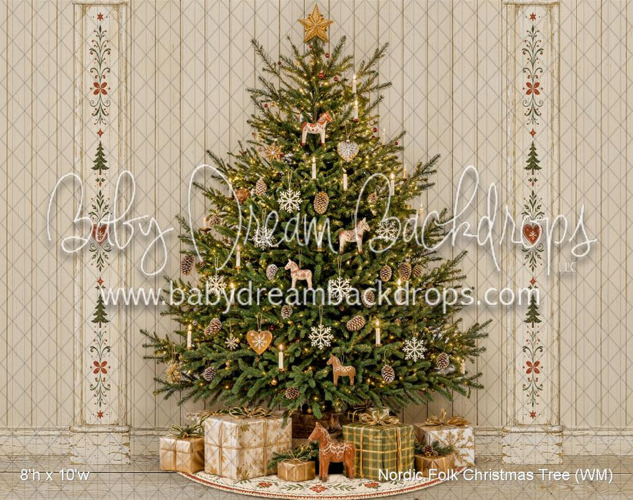 Nordic Folk Christmas Tree (WM)