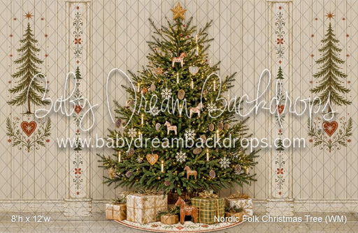 Nordic Folk Christmas Tree (WM)