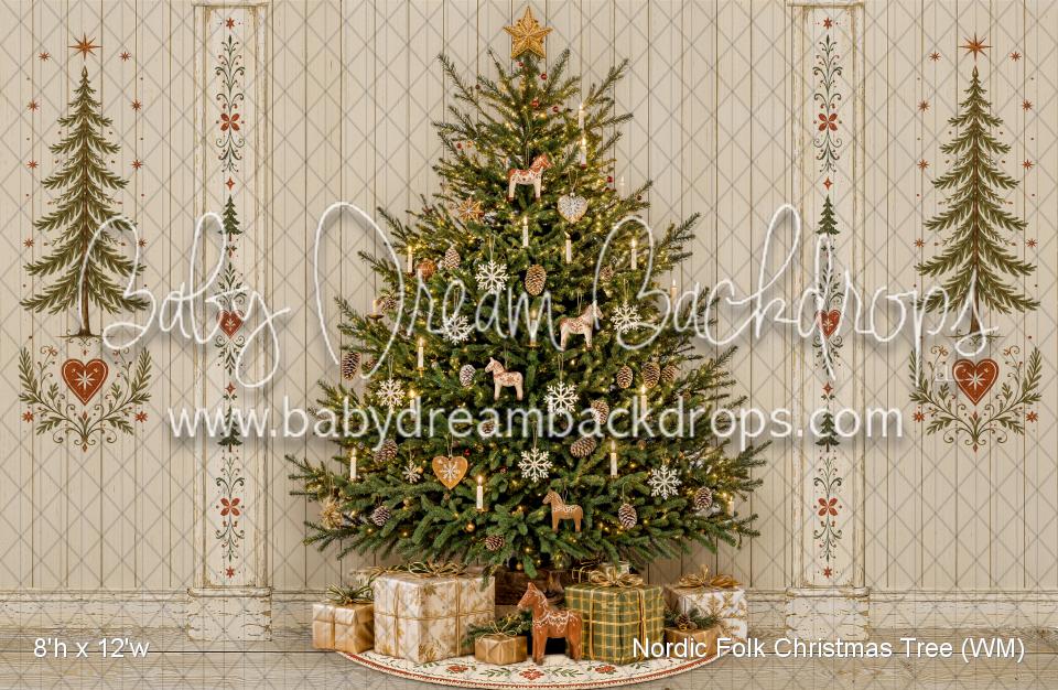 Nordic Folk Christmas Tree (WM)