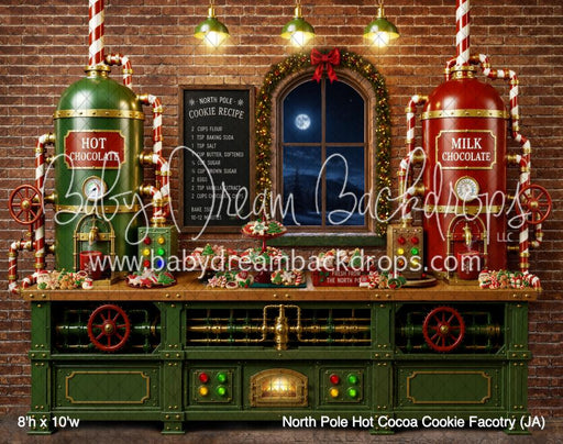 North Pole Hot Cocoa Cookie Facotry (JA)