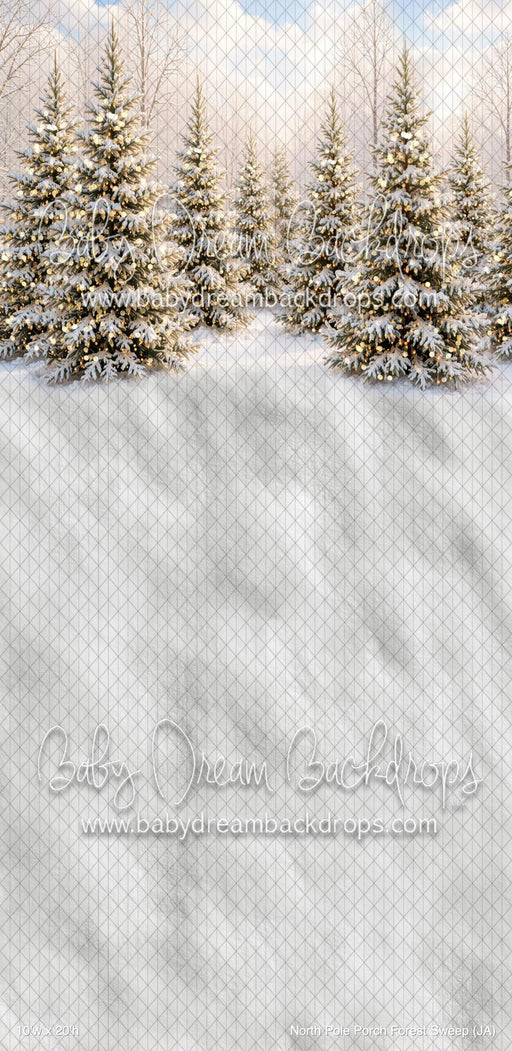 North Pole Porch Forest Sweep (JA)