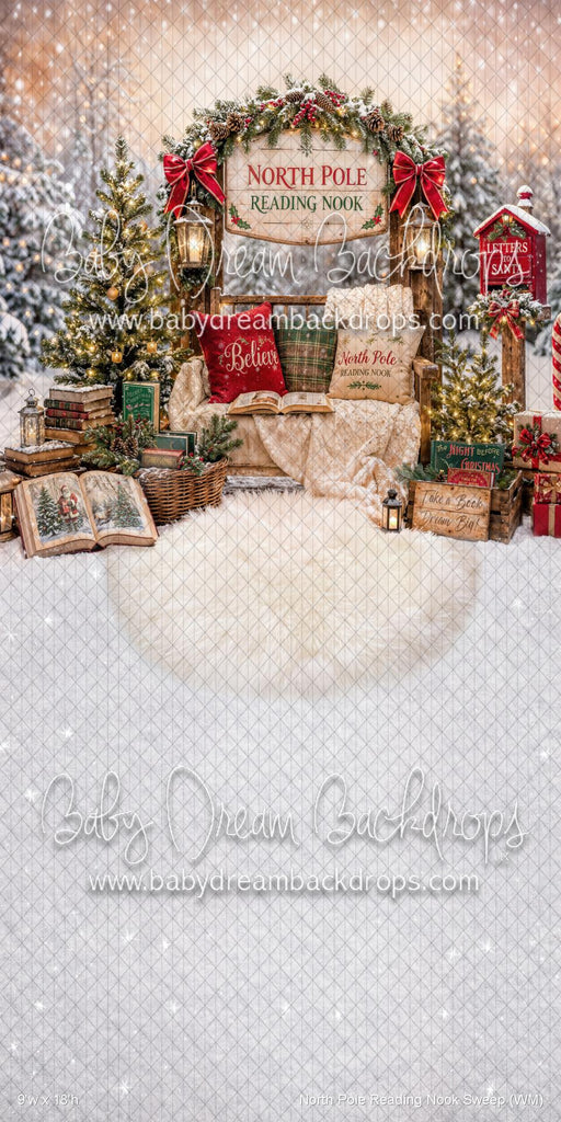 North Pole Reading Nook Sweep (WM)