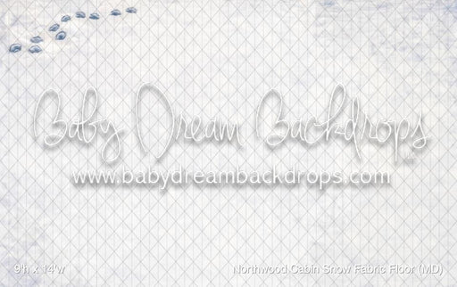 Northwood Cabin Snow Fabric Floor (MD)
