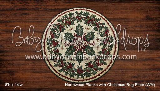 Northwood Planks with Christmas Rug Floor (WM)