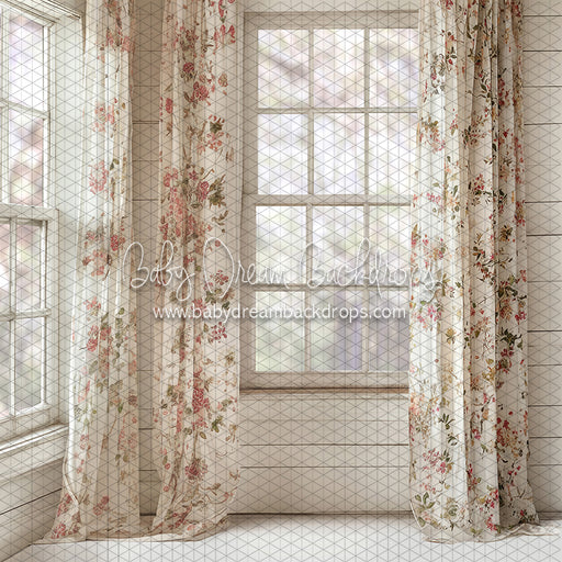 Nostalgia Shabby Cottage Window Left (CC)