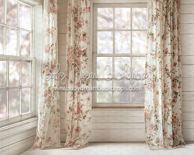 Nostalgia Shabby Cottage Window Left (CC)