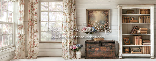 Nostalgia Shabby Cottage Window Left (CC)