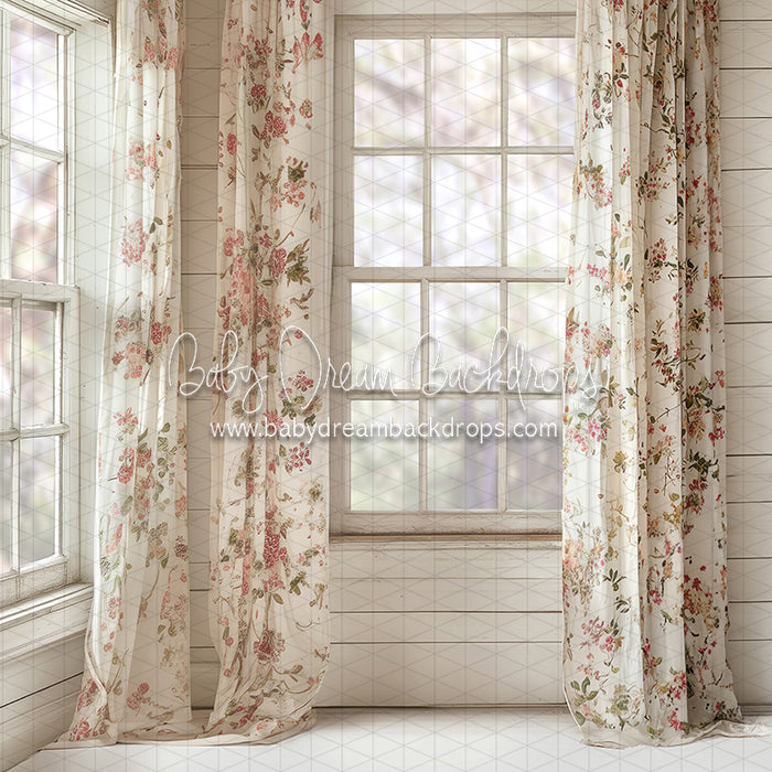 Nostalgia Shabby Cottage Window Left (CC)