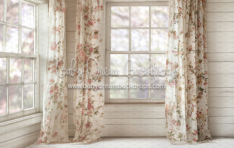 Nostalgia Shabby Cottage Window Left (CC)