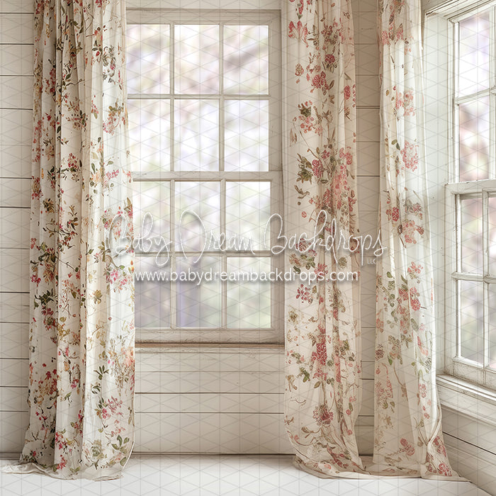 Nostalgia Shabby Cottage Window Right (CC)