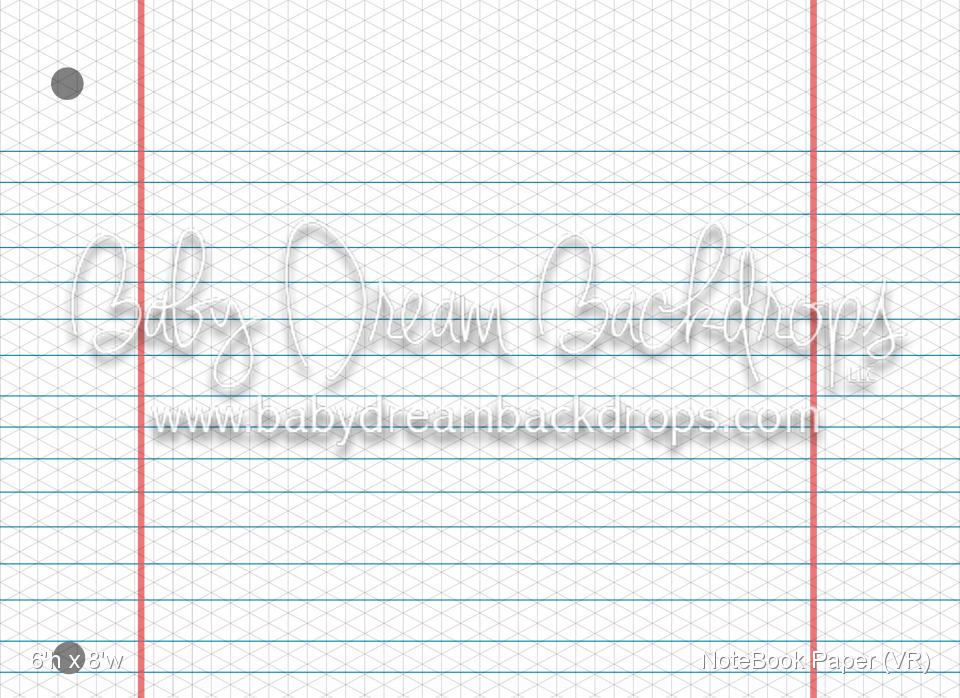 NoteBook Paper (VR)