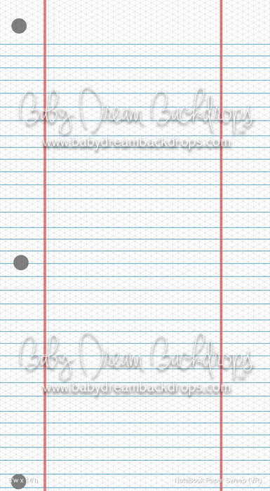 NoteBook Paper Sweep (VR)