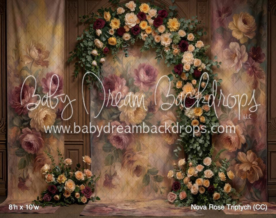 Nova Rose Triptych (CC)