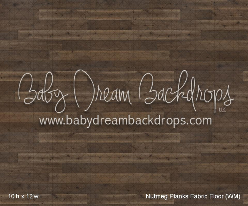 Nutmeg Planks Fabric Floor (WM)