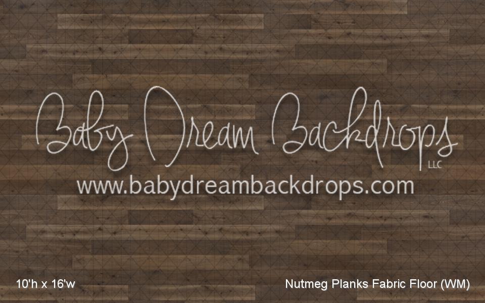 Nutmeg Planks Fabric Floor (WM)