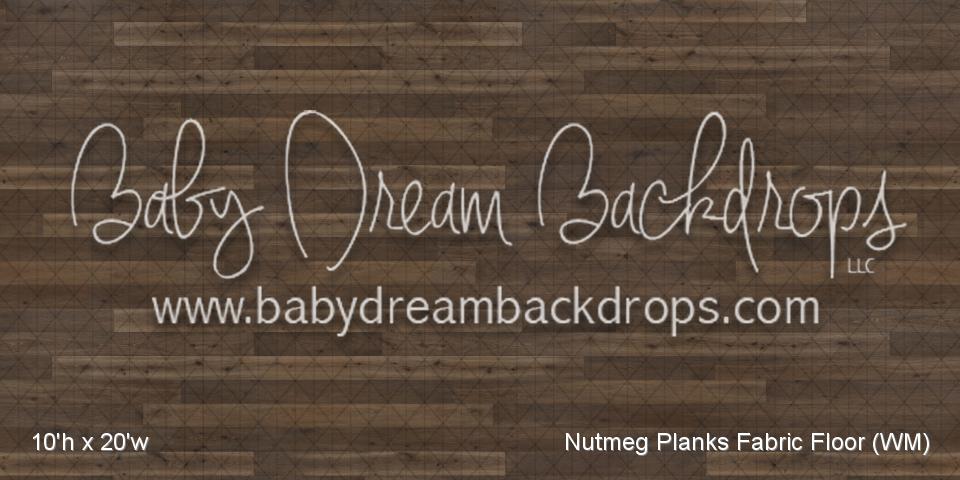 Nutmeg Planks Fabric Floor (WM)