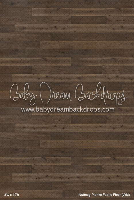 Nutmeg Planks Fabric Floor (WM)