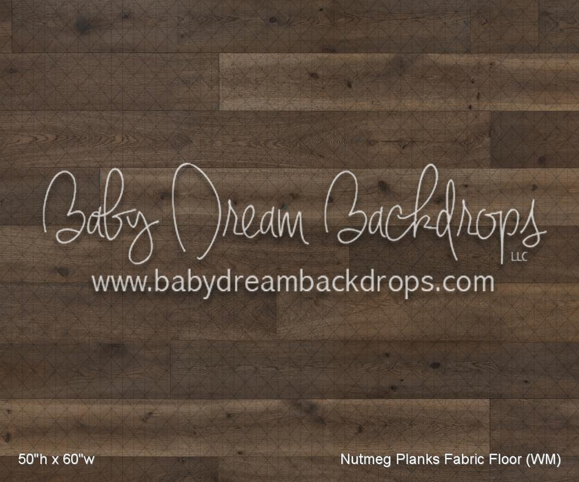 Nutmeg Planks Fabric Floor (WM)
