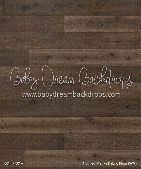 Nutmeg Planks Fabric Floor (WM)