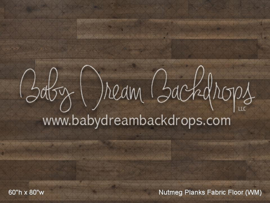 Nutmeg Planks Fabric Floor (WM)