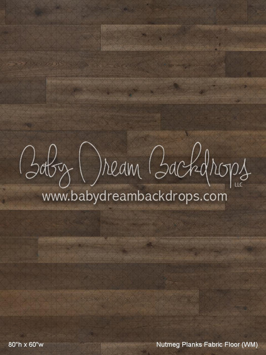 Nutmeg Planks Fabric Floor (WM)
