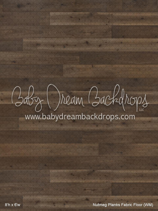 Nutmeg Planks Fabric Floor (WM)